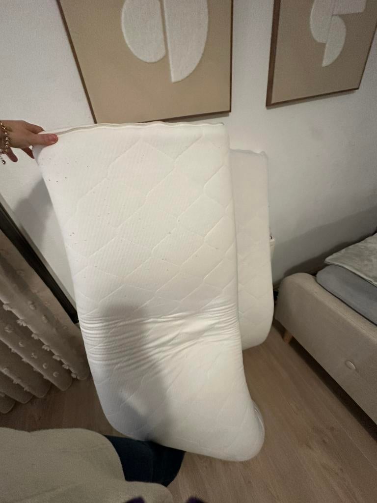 Top matras 140/200, Ophalen of Verzenden, Zo goed als nieuw, Tweepersoons, 140 cm