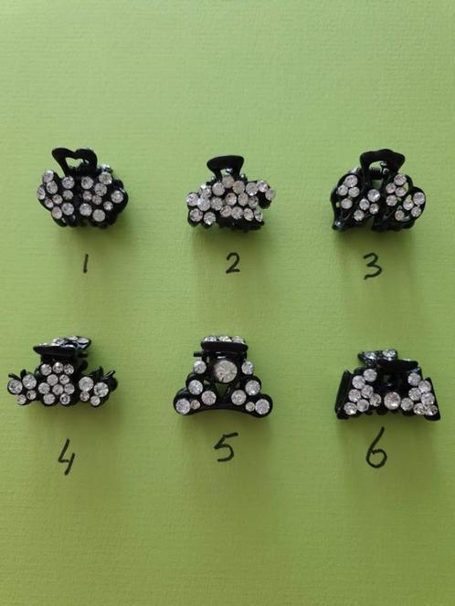 Haarklemmetjes metaal mini met Swarovski elementen per stuk, Sieraden, Tassen en Uiterlijk, Uiterlijk | Haarverzorging, Nieuw