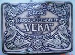 "VEKA", Cacao en Chocoladefabriek Rotterdam, fraai oud blik, Verzamelen, Blikken, Ophalen of Verzenden, Zo goed als nieuw, Overige