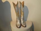 Sendra by Paul Warmer cowboy laarzen zilver met goud leer 38, Overige kleuren, Verzenden, Gedragen, Hoge laarzen