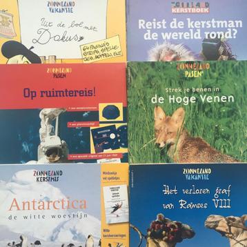 6 Zonneland Vakantieboekjes 1999 - 2001 beschikbaar voor biedingen