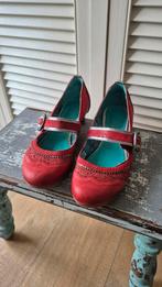 Mooie rode schoenen - maat 40 - Dungelmann, Pumps, Ophalen of Verzenden, Zo goed als nieuw, Dungelman