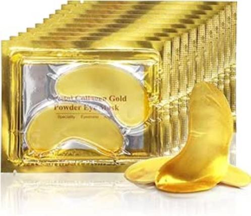 Oogmasker 24k Gouden Collageen, Sieraden, Tassen en Uiterlijk, Uiterlijk | Gezichtsverzorging, Nieuw, Verzorging, Ogen, Ophalen of Verzenden