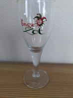 Brugse Zot bierglas met waterleiding, Ophalen of Verzenden, Nieuw, Glas of Glazen, Overige merken