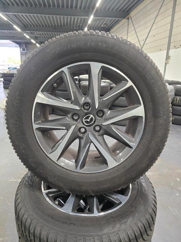 (19&20) Originele Mazda CX5 CX 5 17inch Winterbanden, Auto-onderdelen, Banden en Velgen, Velg(en), Winterbanden, 17 inch, 225 mm