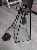 Lamp lantaarn (met echt glas), Antiek en Kunst, Ophalen of Verzenden