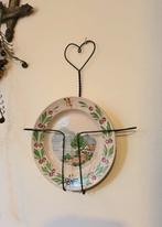 Oude metalen Bordenhouder ~, Antiek en Kunst, Ophalen of Verzenden