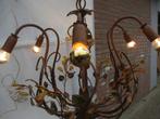 Vintage Italiaanse kroonluchter, Huis en Inrichting, Lampen | Kroonluchters, Ophalen of Verzenden, Gebruikt, Metaal