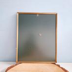 Vintage messing fotolijst, 20 x 25 cm, Huis en Inrichting, Woonaccessoires | Lijsten, Minder dan 50 cm, Gebruikt, Metaal of Aluminium