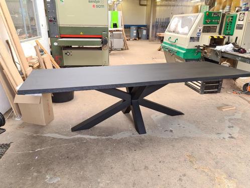Eiken Tafels, Tafelbladen op maat. Boomstam Ovaal Deens Mass, Huis en Inrichting, Tafels | Eettafels, Nieuw, 200 cm of meer, Vijf personen of meer