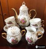 Vintage mokka servies compleet vintage theeservies set, Antiek en Kunst, Ophalen of Verzenden