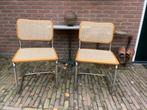 2 x Marcel Breuer Cesca stoel, Ophalen of Verzenden, Gebruikt, Zwart, Twee
