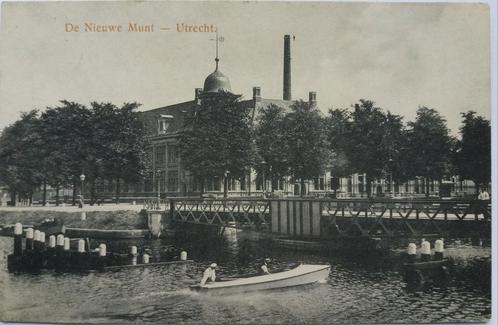Mooie oude Briefkrt : De Nieuwe Munt ,omstreeks 1914/Utrecht, Verzamelen, Ansichtkaarten | Nederland, Gelopen, Utrecht, Voor 1920