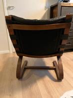 2 design fauteuil Rybo Rykken by Odvin Rykken, Ophalen, Gebruikt, 75 tot 100 cm, Leer