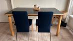 Eetkamertafel, Huis en Inrichting, Ophalen, Gebruikt, 4 tot 6 stoelen