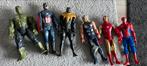 Avengers poppen 6 stuks, Kinderen en Baby's, Speelgoed | Actiefiguren, Zo goed als nieuw, Ophalen