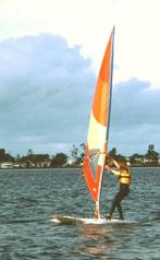 Dufour wing surfplank, Watersport en Boten, Windsurfen, Complete set, Met vin(nen), Gebruikt, Ophalen