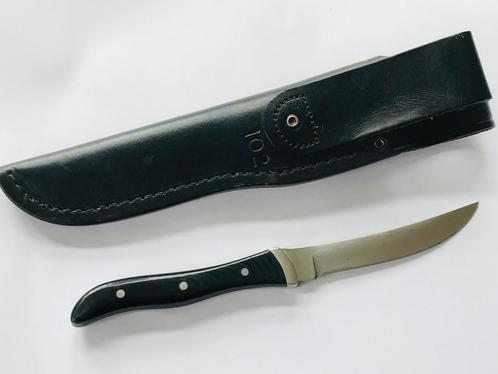 Vintage Buck Knife 107 Bird Knife 1972-1986 G10 USA NO date, Caravans en Kamperen, Kampeergereedschap, Gebruikt, Ophalen of Verzenden