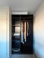 2 zwarte IKEA PAX kledingkasten, Huis en Inrichting, Kasten | Kledingkasten, Ophalen, Kunststof, Gebruikt, 100 tot 150 cm