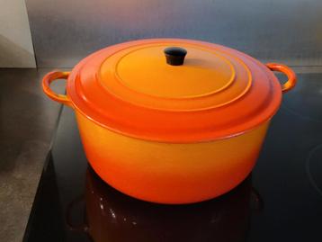 Vintage Le Creuset gietijzeren braadpan 28cm beschikbaar voor biedingen