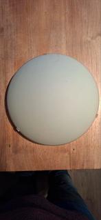 Plafondlamp - plastic, Ophalen of Verzenden, Zo goed als nieuw, Glas, Modern
