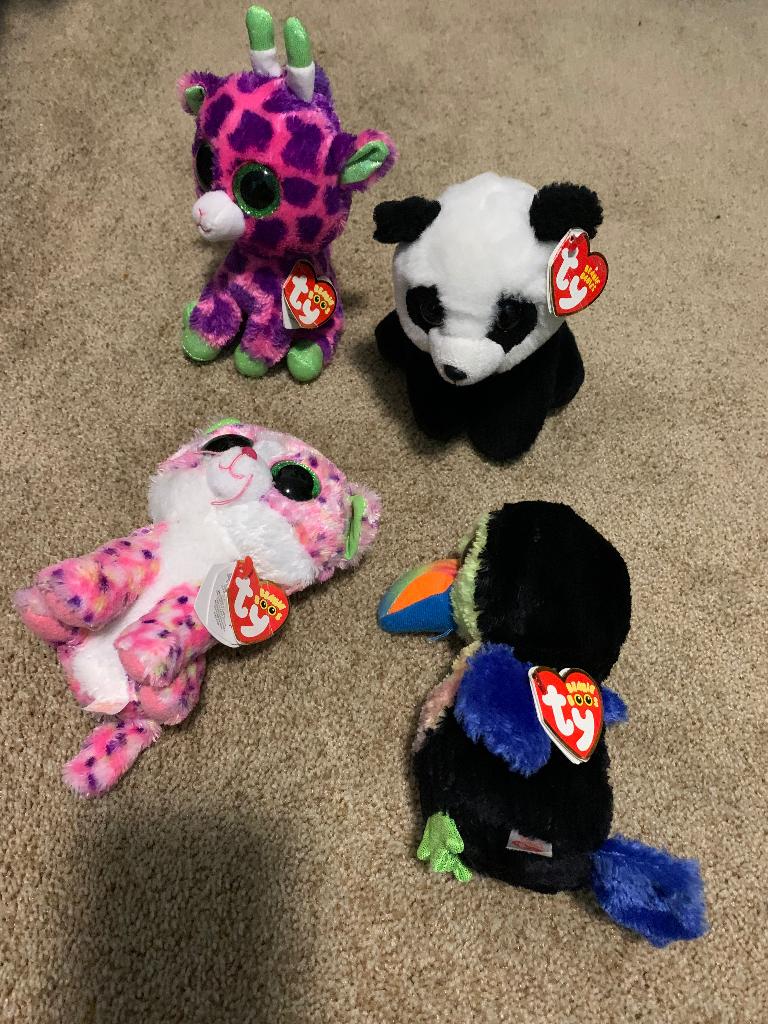 Ty knuffels met kaartje en zonder, Ophalen, Gebruikt, Overige typen