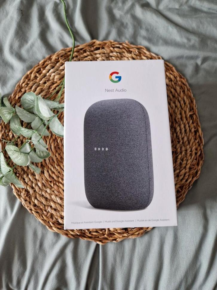 Google Nest Audio - Nieuw in doos!, Audio, Tv en Foto, Luidsprekers, Nieuw, Overige typen, Minder dan 60 watt, Overige merken