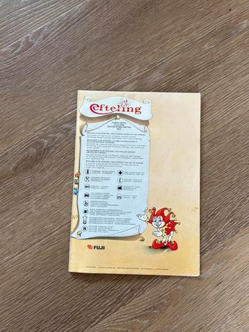 Vintage Efteling Plattegrond 1991 Nostalgische Kaart beschikbaar voor biedingen