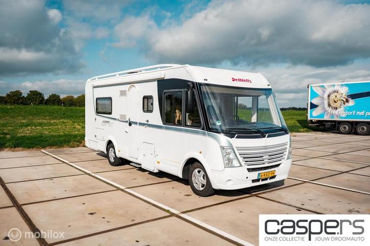 Dethleffs I 7010, Caravans en Kamperen, Campers, Bedrijf, tot en met 4, Dethleffs, Diesel, Handgeschakeld, Omvormer, TV
