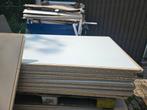 stapel witte, gelamineerde spaanplaatplaten,, Doe-het-zelf en Verbouw, Platen en Panelen, Ophalen, Zo goed als nieuw, Overige materialen