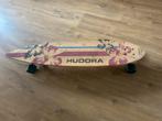 Hudora Longboard - Tropische Print, Sport en Fitness, Skateboarden, Ophalen of Verzenden, Gebruikt, Skateboard, Longboard