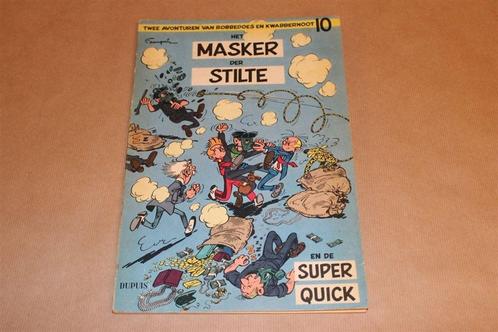 Robbedoes en Kwabbernoot - Nr. 10 - 1e druk 1958, Boeken, Stripboeken, Gelezen, Eén stripboek, Ophalen of Verzenden