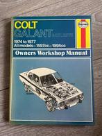 Haynes Manual	Colt / Dodge	Galant & Celeste		1974-1977, Auto diversen, Handleidingen en Instructieboekjes, Ophalen of Verzenden