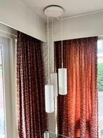 melkglas vintage hanglamp, Huis en Inrichting, Lampen | Hanglampen, Ophalen, 50 tot 75 cm, Vintage, Glas