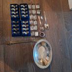 Vintage Zilveren Bestek en Accessoires Set, Antiek en Kunst, Ophalen of Verzenden