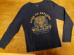 Shirt "Dare To Explore Wildlife" maat 134-140, Name it, Jongen of Meisje, Ophalen of Verzenden, Zo goed als nieuw