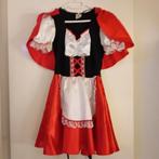 Roodkapje in dirndl look met afneembare cape maat 34, Kleding | Dames, Ophalen, Carnaval, Zo goed als nieuw, Kleding