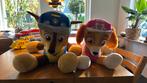 Paw patrol - Skye en Chase grote knuffels, Ophalen of Verzenden, Gebruikt, Hond