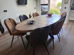 Eettafel mango 260 x 120, Ophalen, 100 tot 150 cm, 200 cm of meer, Zo goed als nieuw