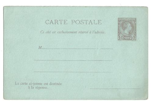 MONACO postkaart 10 ct. Ongelopen., Postzegels en Munten, Postzegels | Europa | Overig, Monaco, Ophalen of Verzenden
