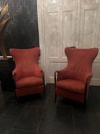 2x Giorgetti Progetti Wing Chair design fauteuil stoel, Huis en Inrichting, Fauteuils, Gebruikt, 50 tot 75 cm, Ophalen