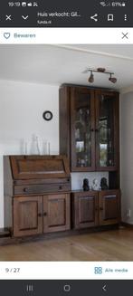 Kast aangeboden, Huis en Inrichting, Ophalen, Met deur(en), Eikenhout, Zo goed als nieuw