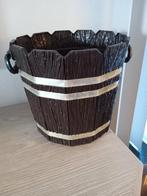 vintage bloempot Made in Italy, Kunststof, Rond, Zo goed als nieuw, Tuin