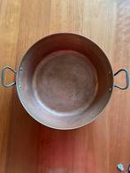 Koperen schaal, Ophalen, Rond