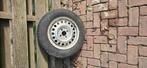 Velg + band aanhanger, Auto diversen, Aanhangwagen-onderdelen, Ophalen of Verzenden, Zo goed als nieuw