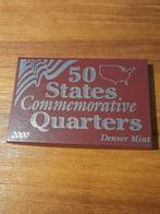 Set 5 US State Quarters 2000 Denver Mint - Perfect!, Ophalen of Verzenden