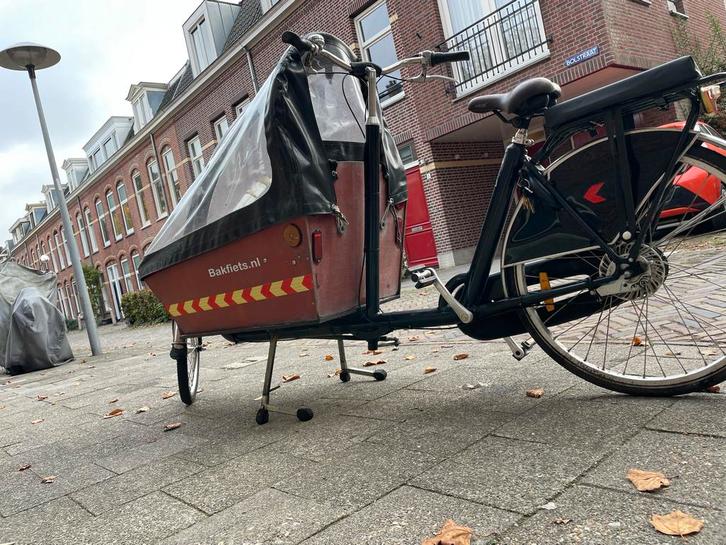 Bakfiets - Ideaal voor het gezin!, Fietsen en Brommers, Fietsen | Bakfietsen, Gebruikt, Overige merken, 2 kinderen, Huif, Ophalen