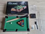 Tabletop Pool Table (51x31x9.5 cm), Ophalen of Verzenden, Zo goed als nieuw, Pooltafel