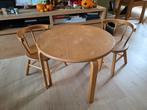 Antroposofisch peuterzitje: tafel + 2 stoelen - Van Dijk, Ophalen