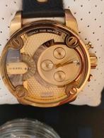 DIESEL DADDY WATCH TIME 2 AND TIME 1 DZ7363, Ophalen of Verzenden, Zo goed als nieuw, Staal, Overige merken